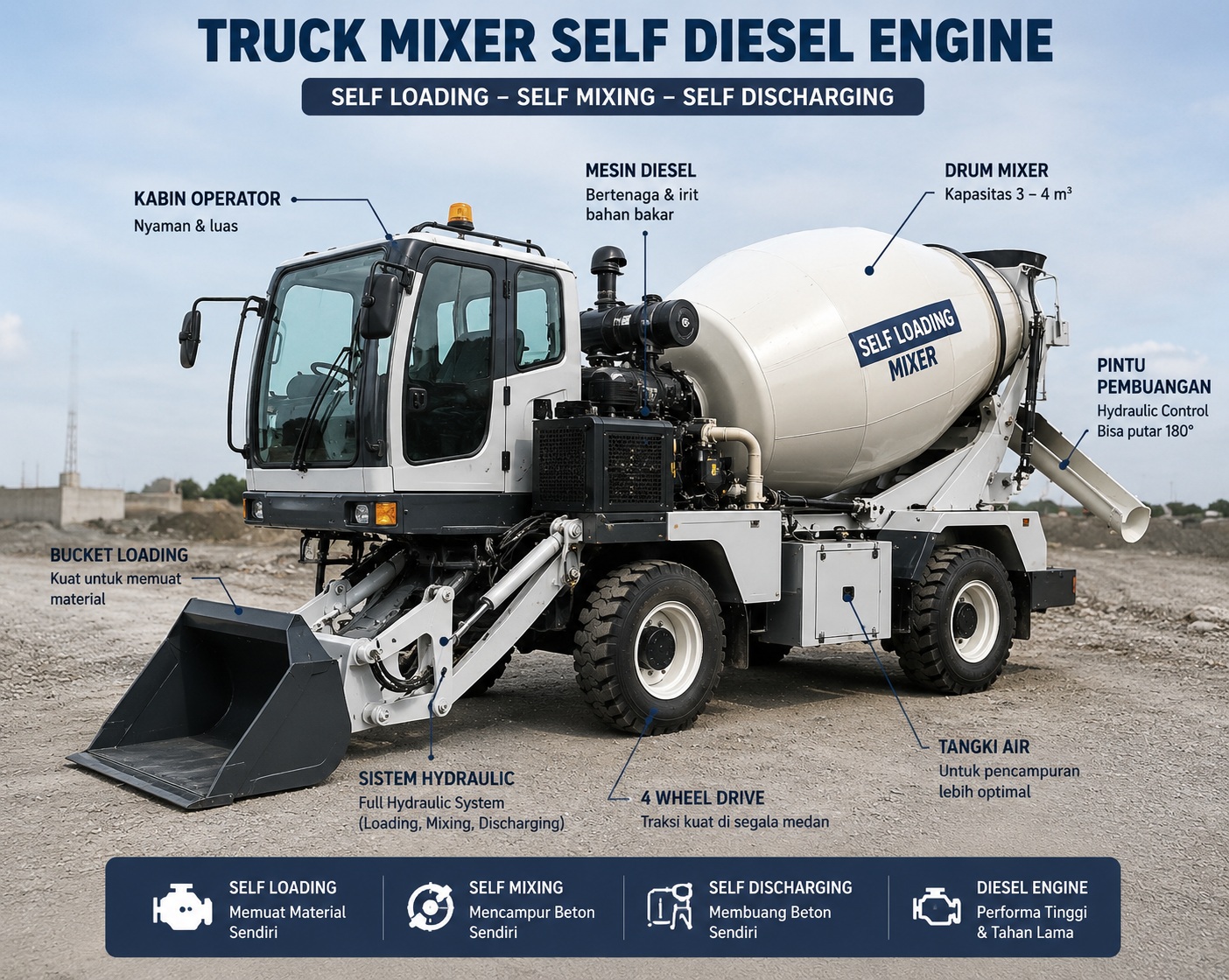 Self Diesel Engine