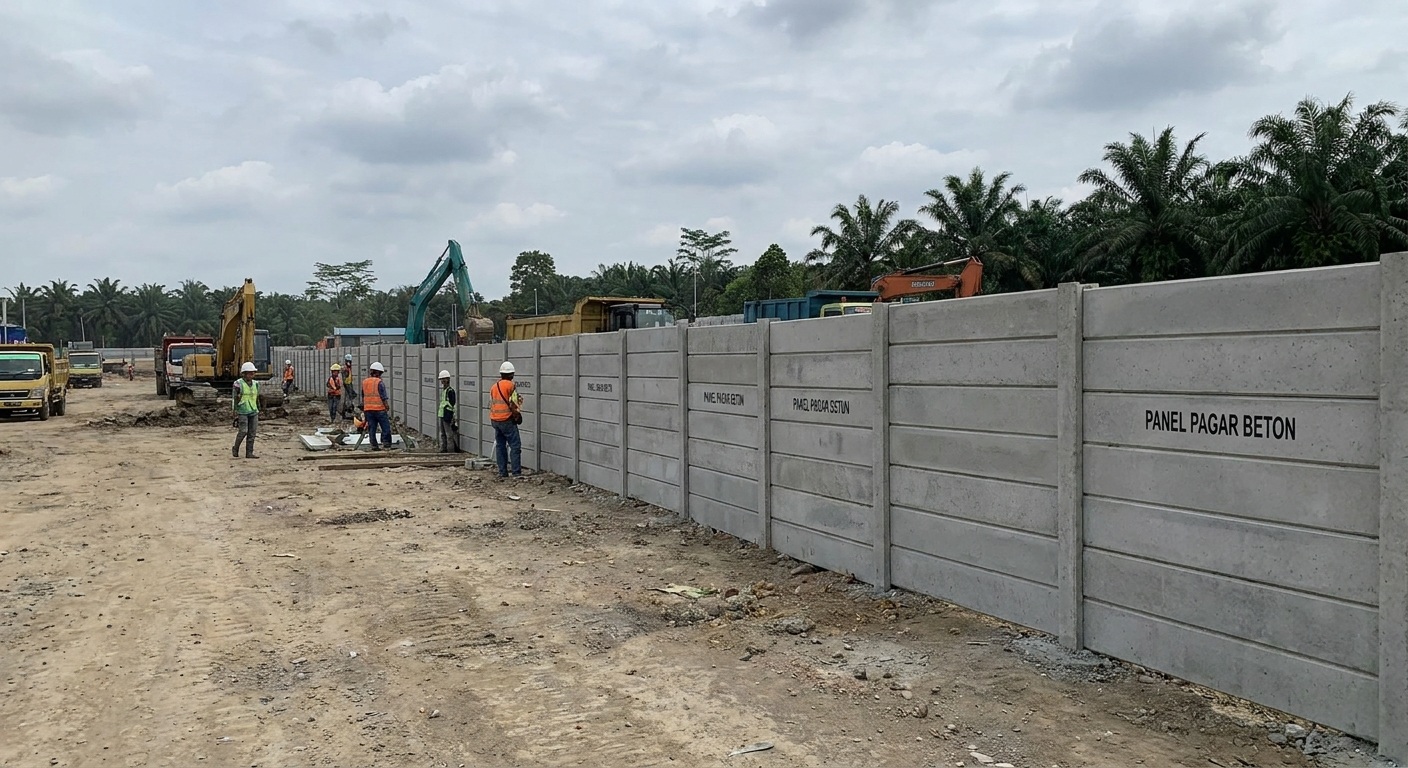 Panel Pagar Beton